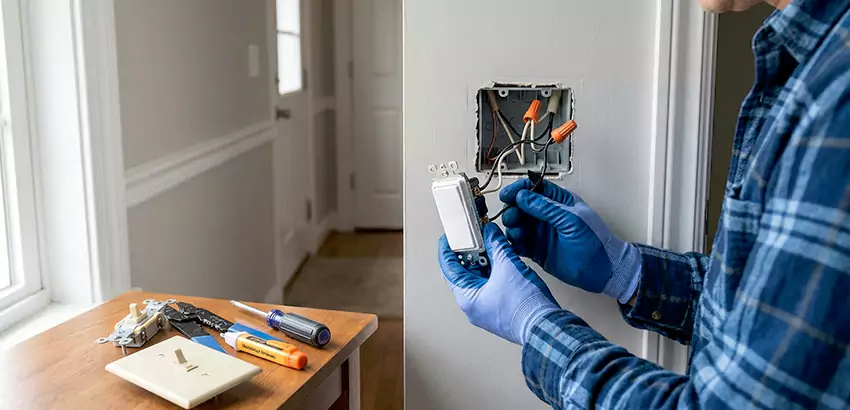 Motion Sensor Light Switch Replacement in Zanesville