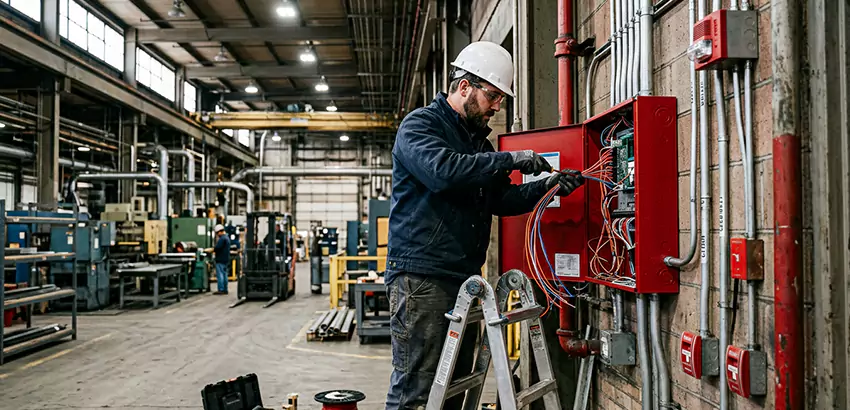 Industrial Fire Alarm Installation in Zanesville